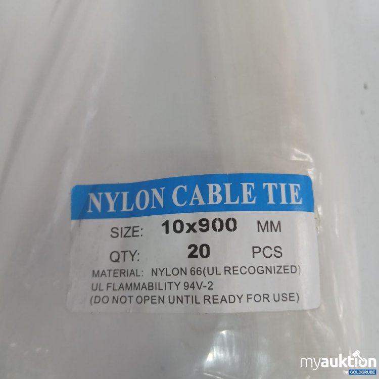 Artikel Nr. 919982: NYLON CABLE TIE 10x900 mm 20 pcs