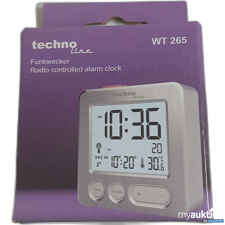 Artikel Nr. 921982: techno line WT 265 Funkwecker