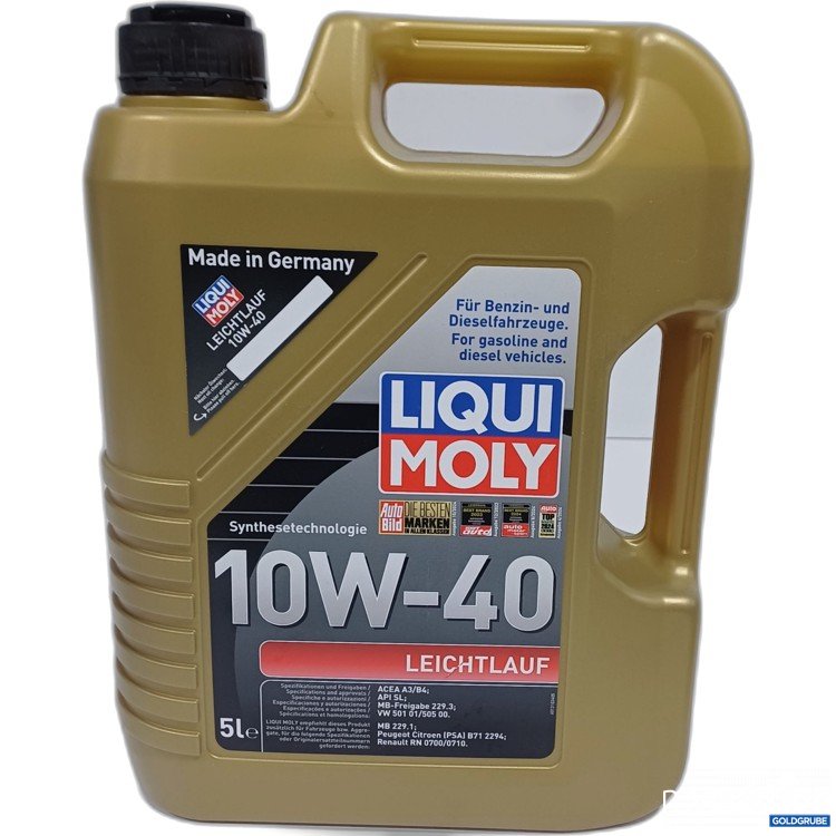Artikel Nr. 960982: Liqui Moly 10W-40 leichtlauf 10W-40 5L 