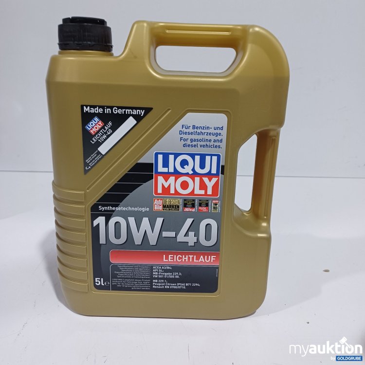 Artikel Nr. 960982: Liqui Moly 10W-40 leichtlauf 10W-40 5L 