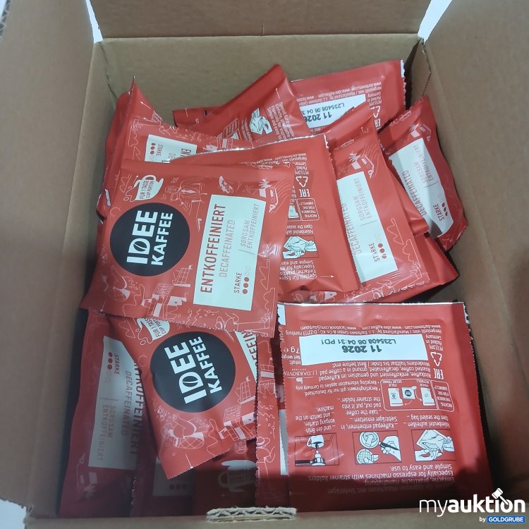 Artikel Nr. 998982 Artikel Nr. 998982: Idee Kaffee entkoffeiniert 50x7g