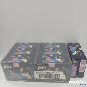 Artikel 478982: Purina 7x12x85g Felix Junior Katzenfutter gemischte Vielfalt in Gelee
