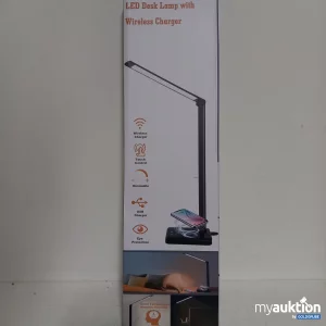 Auktion LED Desk Lamp with Wireless Charger 