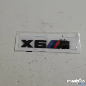 Auktion BMW X6 M Embleme 