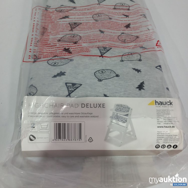 Artikel Nr. 360983 Artikel Nr. 360983: Hauck Highchair Pad Deluxe Mordic-grey, 2 teilig