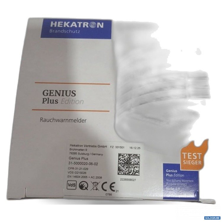 Artikel Nr. 447983: Hekatron Rauchwarnmelder Genius Plus Edition
