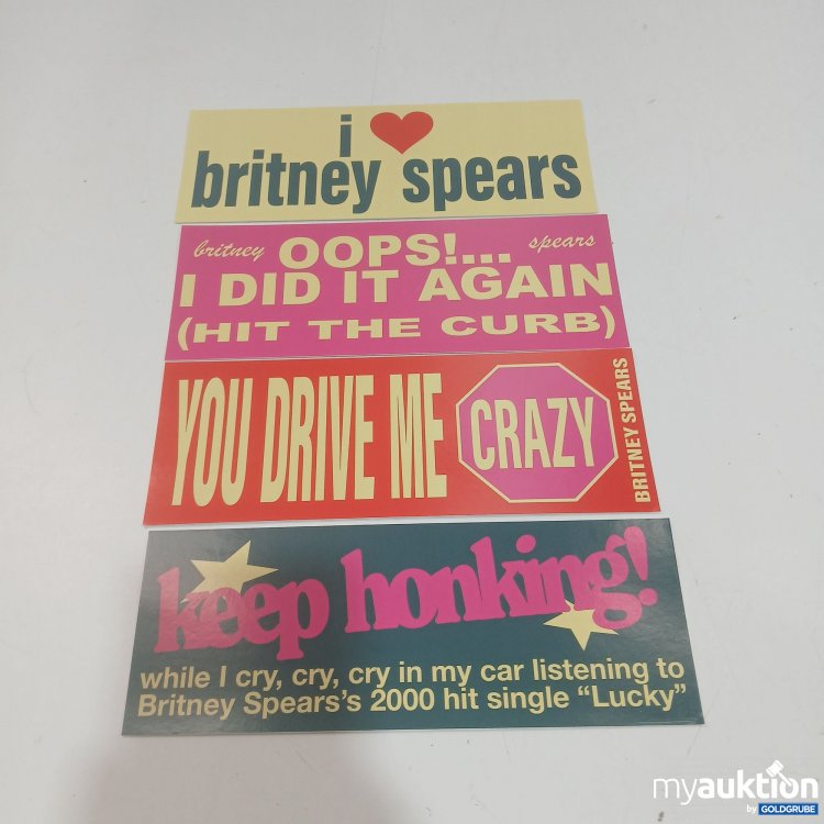 Artikel Nr. 871983 Artikel Nr. 871983: Britney Spears Aufkleber-Set