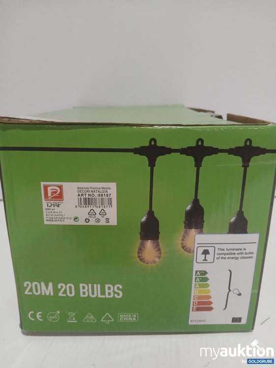 Artikel Nr. 959983: DRF Lichterkette 20m 20 Bulbs