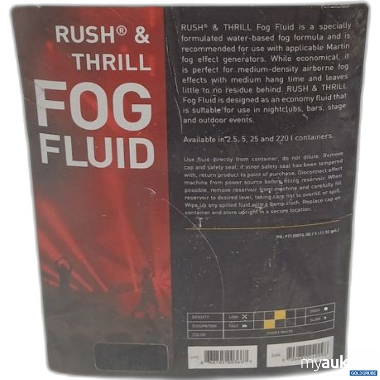 Artikel Nr. 977983: RUSH & THRILL Fog Fluid 5L
