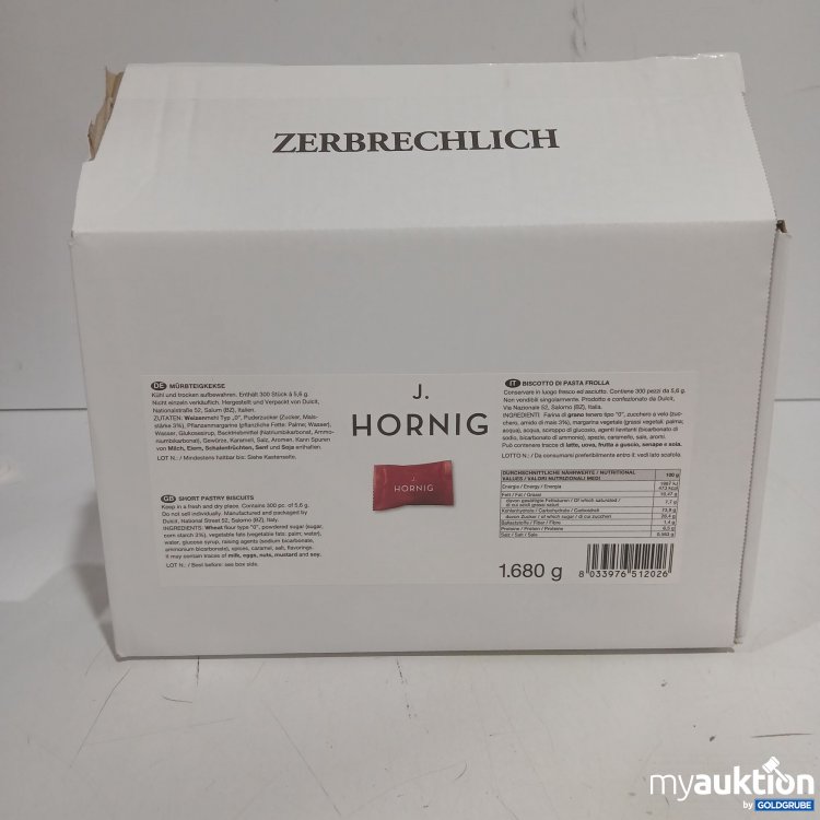 Artikel Nr. 998983 Artikel Nr. 998983: J. Hornig Mürbteigkekse 1680g