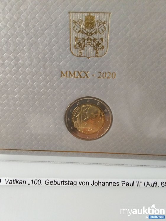 Artikel Nr. 393984 Artikel Nr. 393984: 2 Euro Vatikan 2020