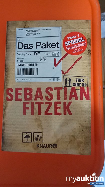 Artikel Nr. 396984: Sebastian Fitzek - Das Paket
