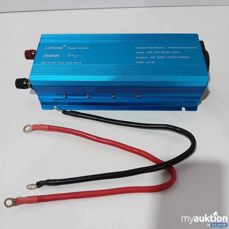 Artikel Nr. 442984: Lvyuan Power Inverter Manual 2600W