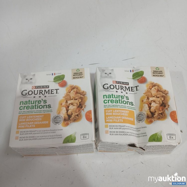 Artikel Nr. 464984: Purina Gourmet Katzenfutter nature's creations 8x85g Mini Filets