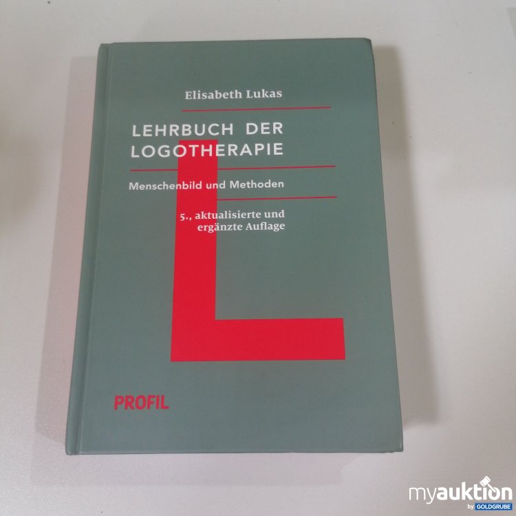 Artikel Nr. 747984 Artikel Nr. 747984: "Lehrbuch der Logotherapie - 5. Auflage"