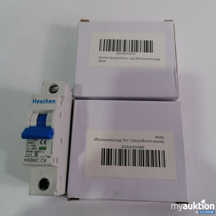 Artikel Nr. 785984 Artikel Nr. 785984: Heschen Leitungsschutzschalter HSB6C C6