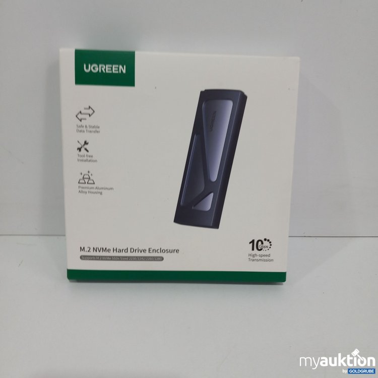 Artikel Nr. 821984 Artikel Nr. 821984: Ugreen M.2 NVMe Hard Drive Enclosure