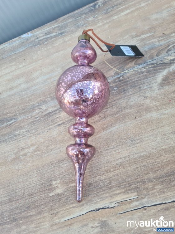 Artikel Nr. 934984 Artikel Nr. 934984: Glaschristbaumhänger in rose
