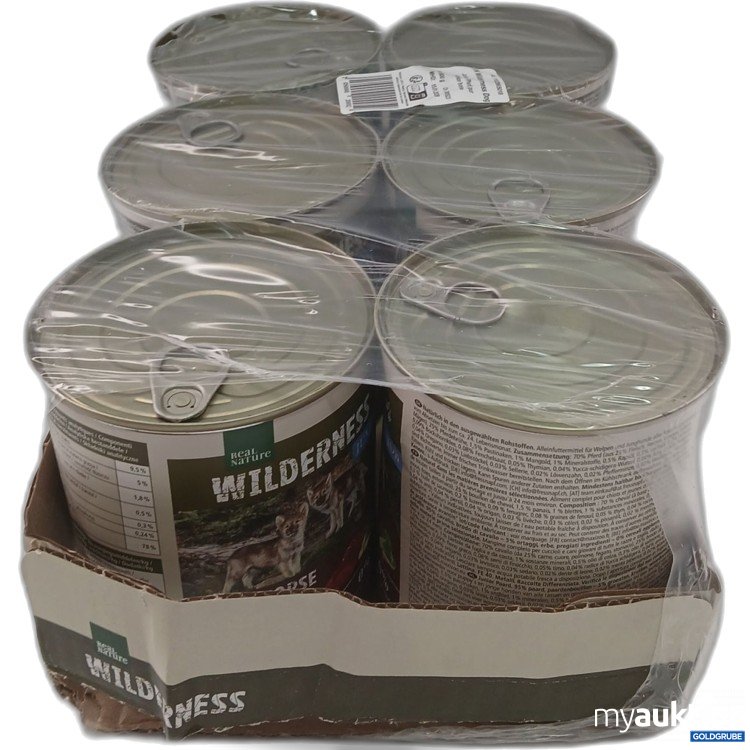 Artikel Nr. 958984: RN Wilderness Dog Junior Pferd pur 6x800g 