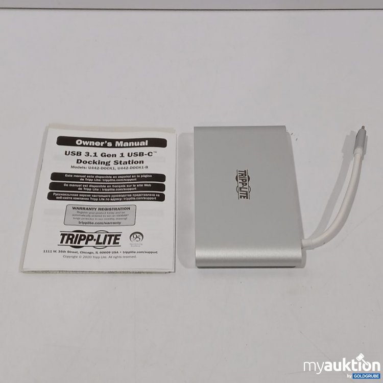 Artikel Nr. 961984: Tripp Lite USB 3.1 Gen 1 USB-C Docking Station