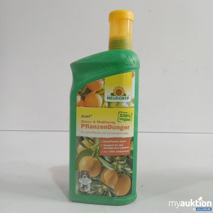 Artikel Nr. 977984 Artikel Nr. 977984: NEUDORFF Azet® Zitrus- & Mediterran PflanzenDünger 1L