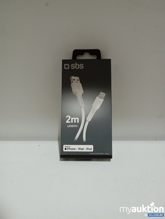 Artikel Nr. 526985 Artikel Nr. 526985: SBS Lightning Kabel 2 m