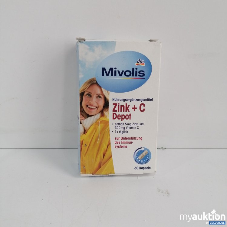 Artikel Nr. 835985: DM Mivolis Zink+C Depot 60 Kapseln 