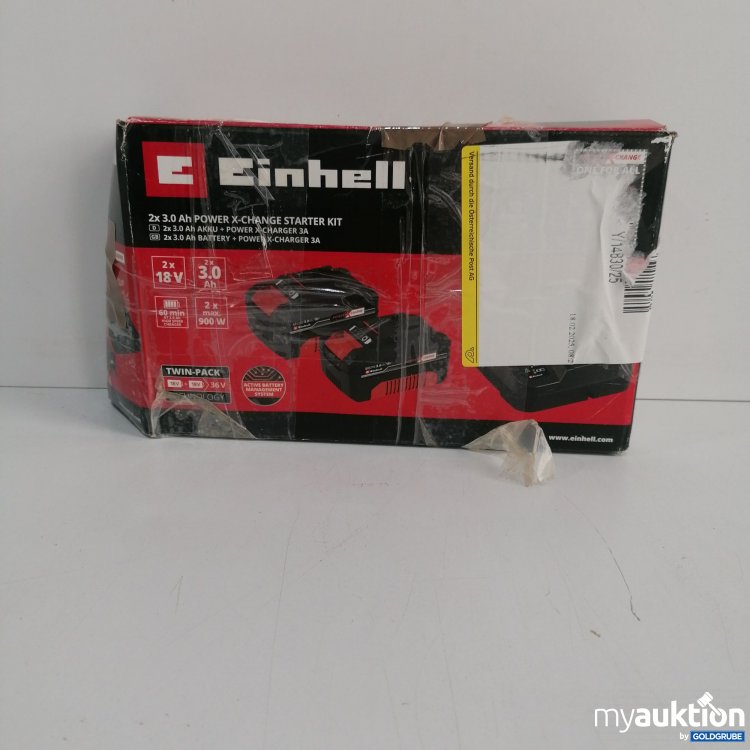 Artikel Nr. 839985: Einhell 2x3.0Ah Power X-Change Starter Kit 2x8V