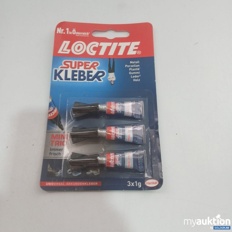 Artikel Nr. 845985 Artikel Nr. 845985: Loctite Super Kleber 3x1g
