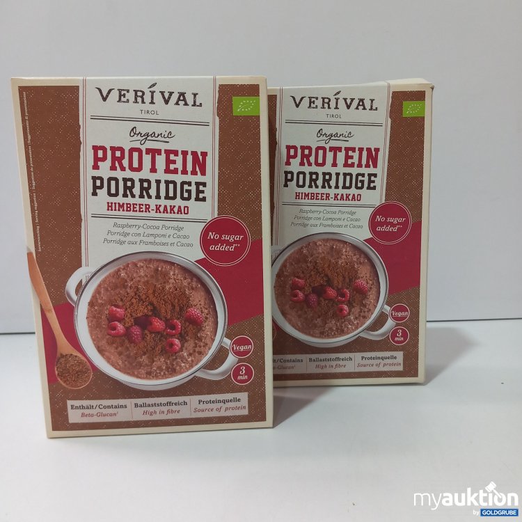 Artikel Nr. 868985: Verival Protein Porridge Himbeer-Kakao 2x 400g 