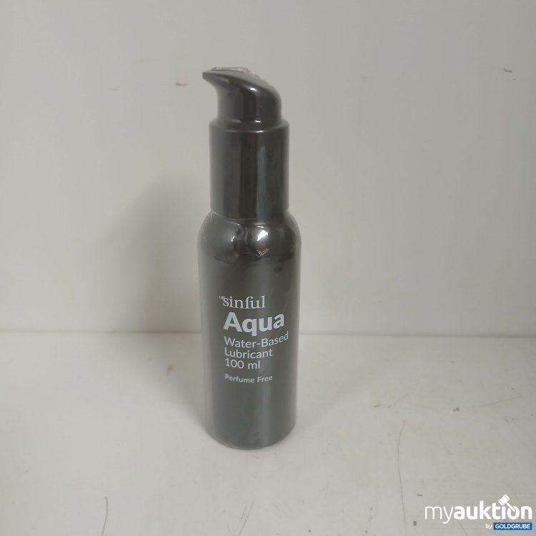 Artikel Nr. 875985: Sinful Aqua Water Based Lubricant 100ml