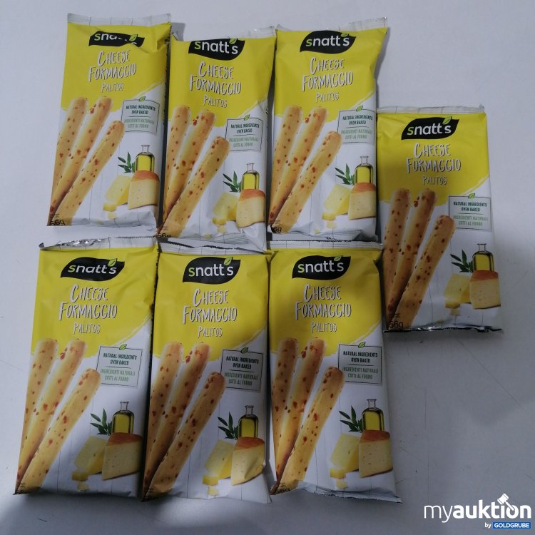 Artikel Nr. 903985: Snatts Cheese Formaggio Palitos 7x56g