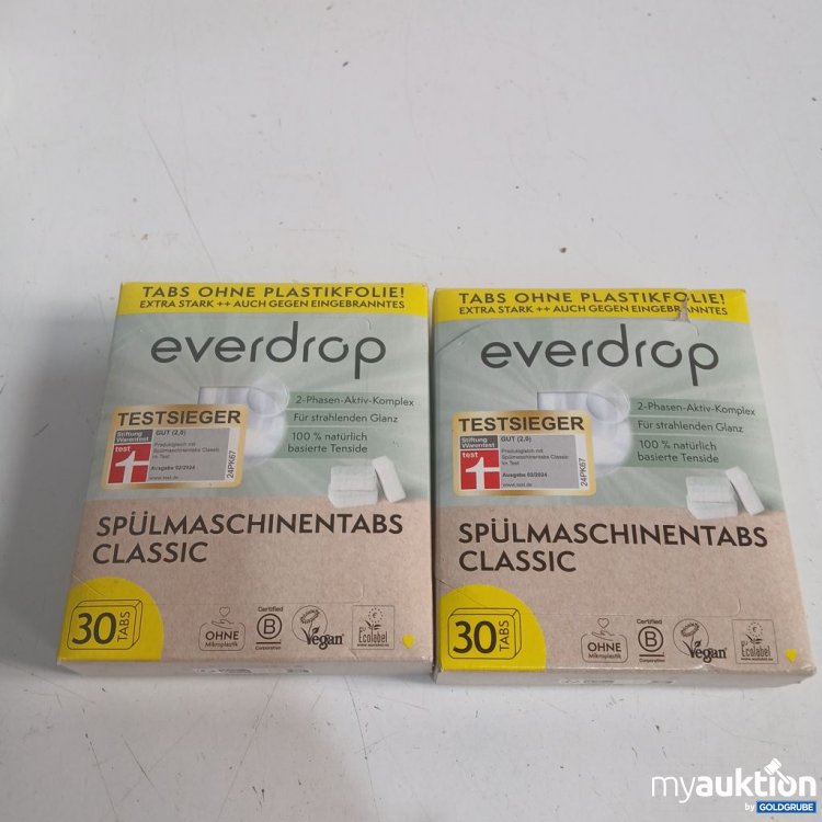 Artikel Nr. 952985: everdrop Spülmaschinentabs Classic 2x30Tabs