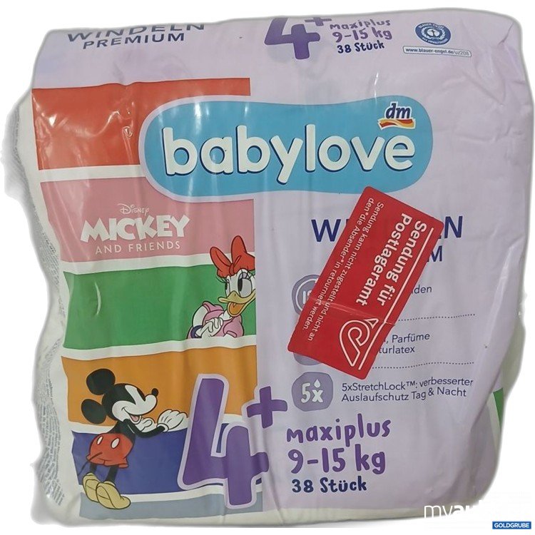 Artikel Nr. 987985 Artikel Nr. 987985: babylove Windeln Premium 4+ maxiplus 15kg