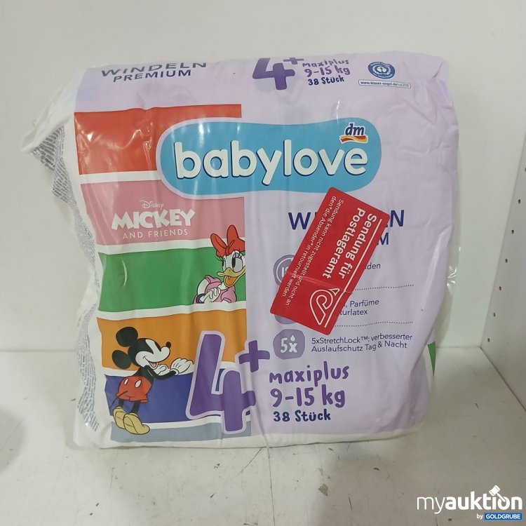 Artikel Nr. 987985 Artikel Nr. 987985: babylove Windeln Premium 4+ maxiplus 15kg