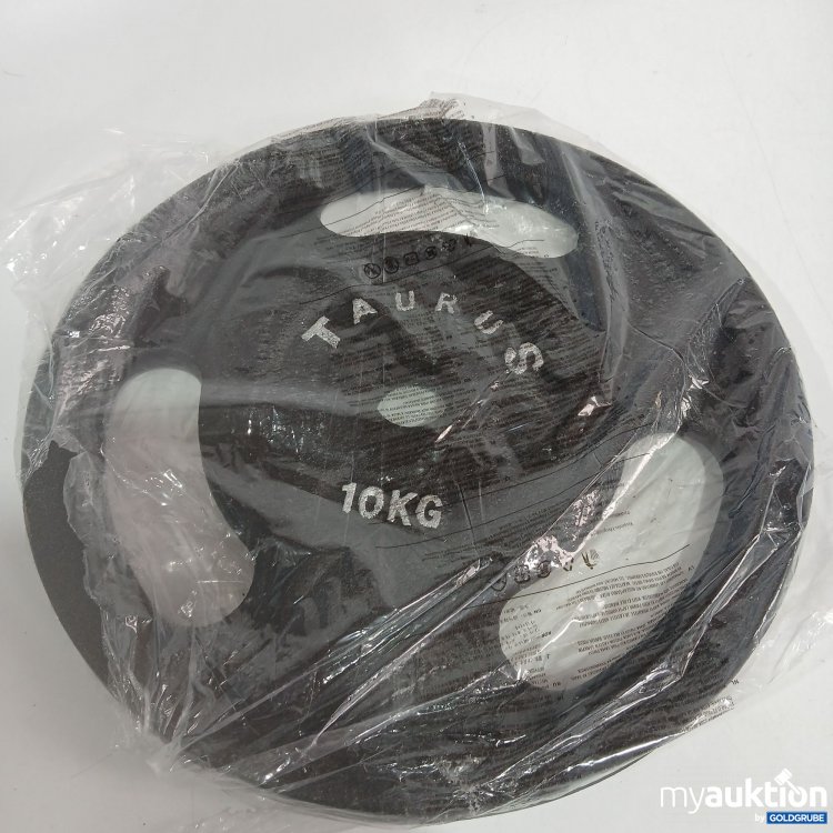 Artikel Nr. 439986 Artikel Nr. 439986: Taurus Hantelscheibe 3G mit Griffflächen 10kg