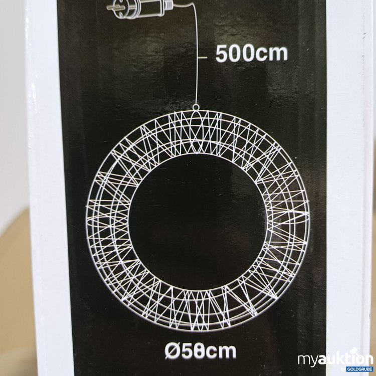 Artikel Nr. 444986 Artikel Nr. 444986: Dekoration mit Beleuchtung mit Timer-Funktion Durchmesser 58cm