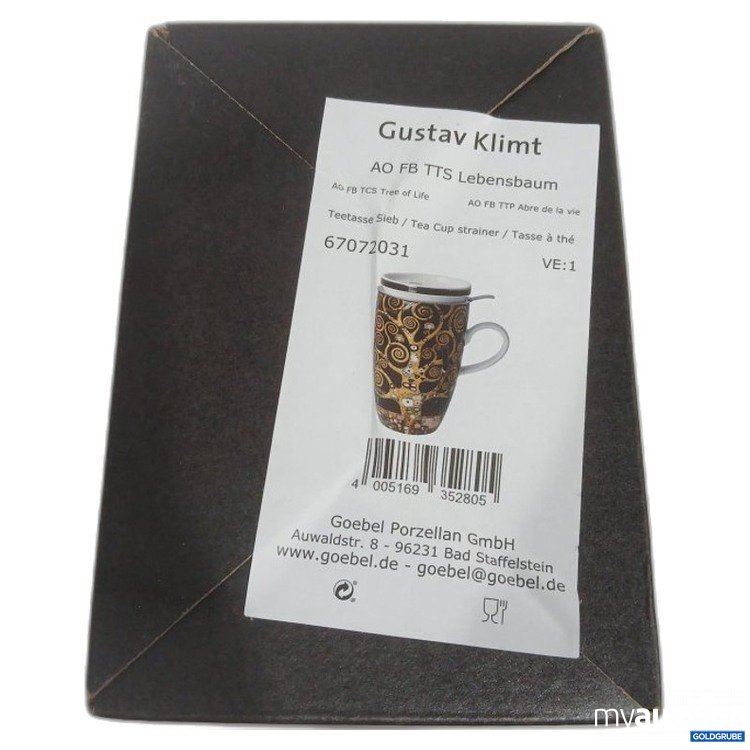 Artikel Nr. 447986 Artikel Nr. 447986: Goebel Gustav Klimt Teetasse Sieb Lebensbaum
