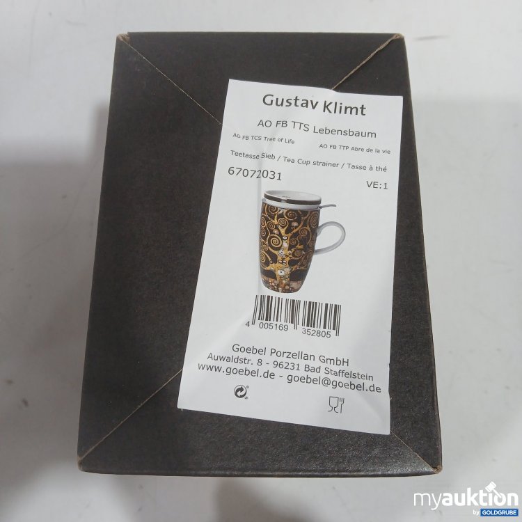 Artikel Nr. 447986 Artikel Nr. 447986: Goebel Gustav Klimt Teetasse Sieb Lebensbaum