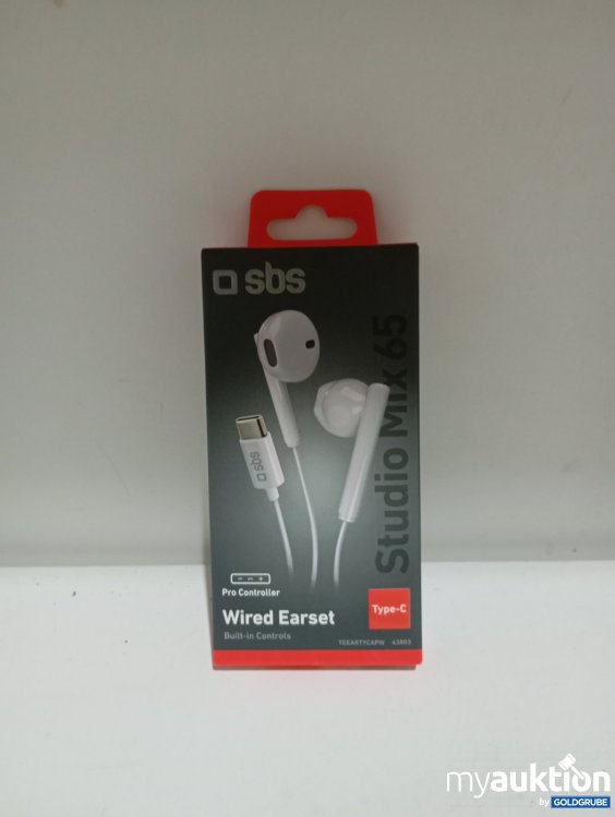 Artikel Nr. 526986 Artikel Nr. 526986: SBS Wired Earset Studio Mix 65 Type-C