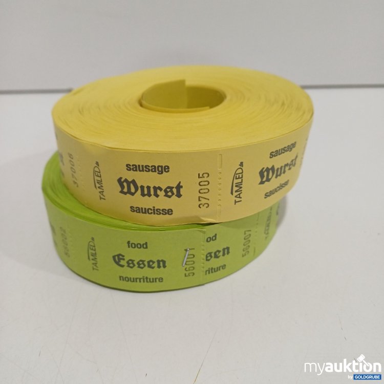 Artikel Nr. 898986: Tamlel Bonrolle, Essen grün, Wurst gelb