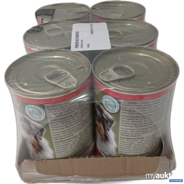 Artikel Nr. 951986: Paneon Naturen Divine Herz 6x400g