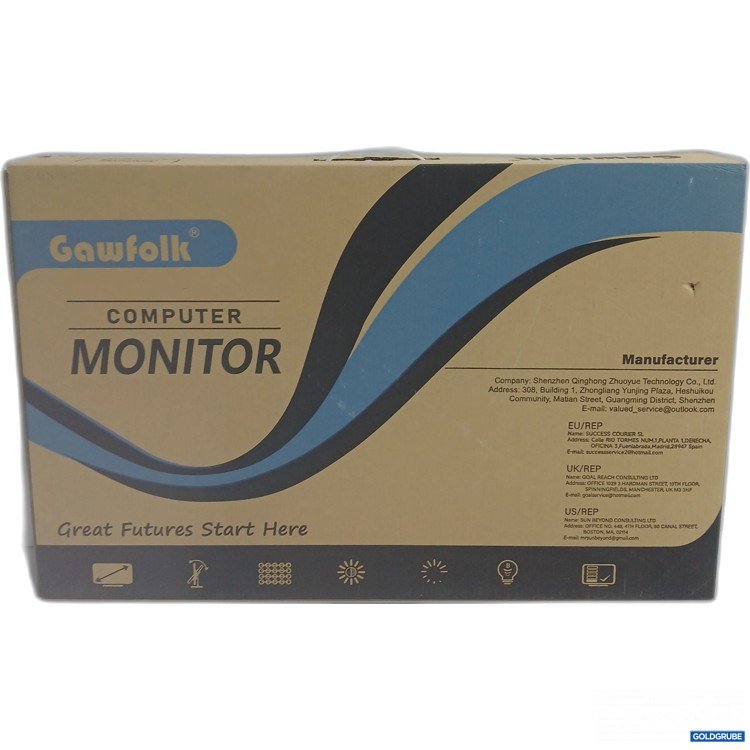 Artikel Nr. 956986: Gawfolk Computer Monitor 24,5" GF245A Black 