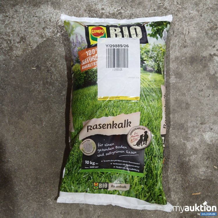 Artikel Nr. 995986 Artikel Nr. 995986: Bio Rasenkalk 10kg