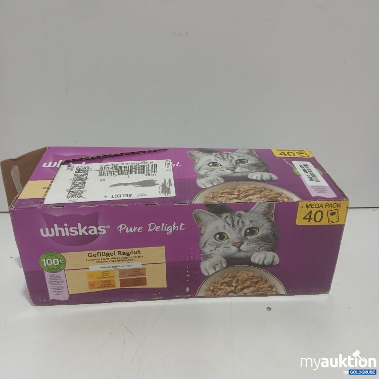Artikel Nr. 996986 Artikel Nr. 996986: Whiskas pure Delight Geflügel Ragout 40x85g