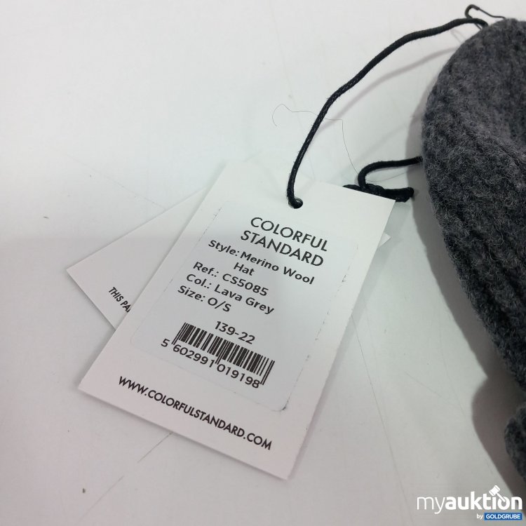 Artikel Nr. 360987 Artikel Nr. 360987: Colorful Standard Mütze, Merino Wolle grau, CS5085