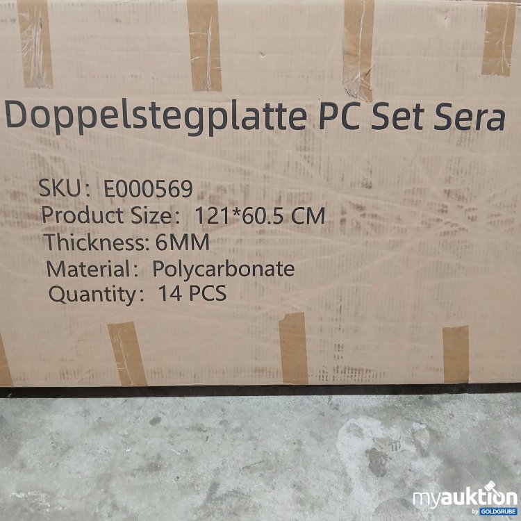 Artikel Nr. 442987 Artikel Nr. 442987: Doppelsegplattr PC Set Sera 121x60.5cm ,6mm