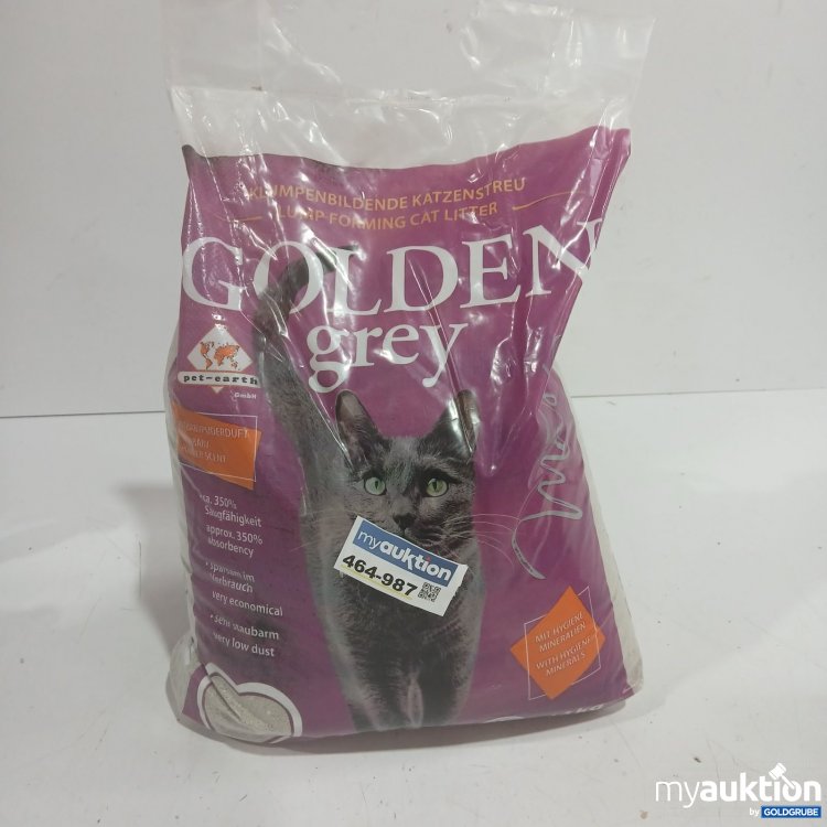 Artikel Nr. 464987: Golden grey Katzenstreu klumpenbildend 14kg
