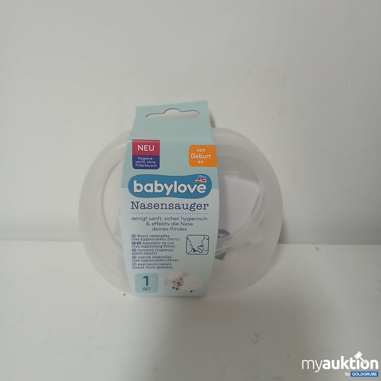 Artikel Nr. 912987: Babylove Nasensauger 