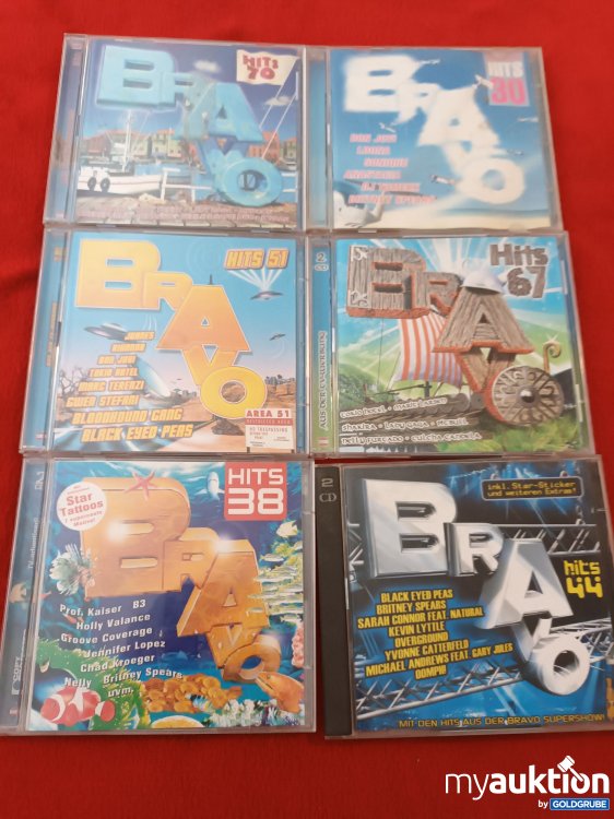 Artikel Nr. 923987: 6 x Bravo Hits, je 2 Cds
